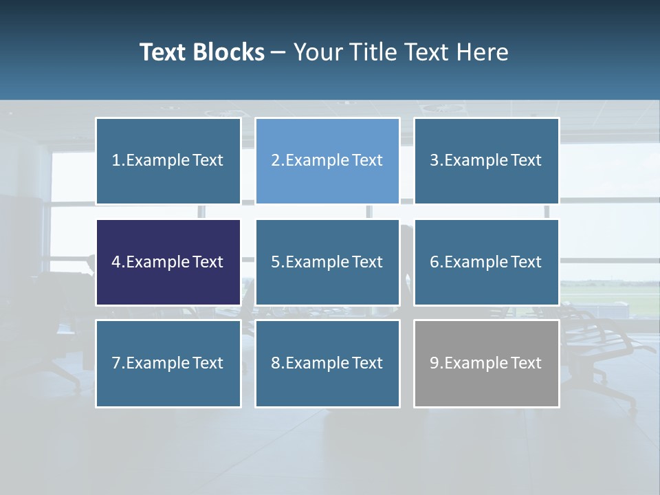Waiting Hall PowerPoint Template