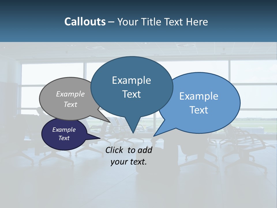 Waiting Hall PowerPoint Template