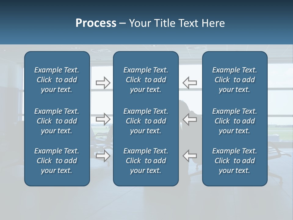 Waiting Hall PowerPoint Template