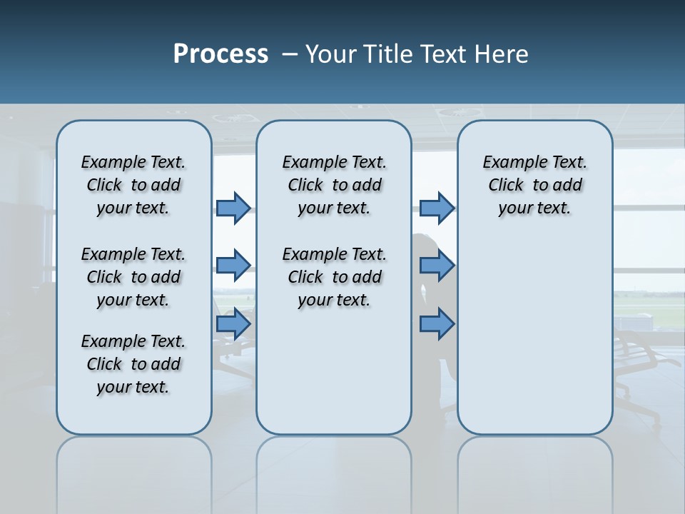 Waiting Hall PowerPoint Template