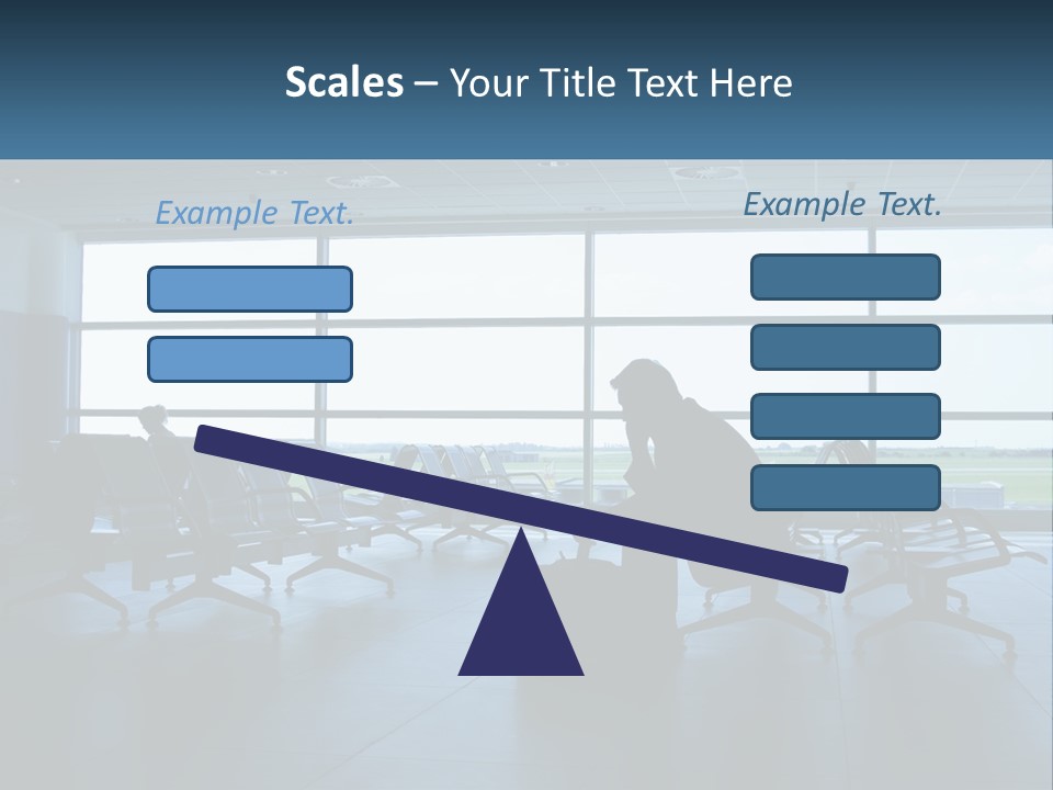 Waiting Hall PowerPoint Template