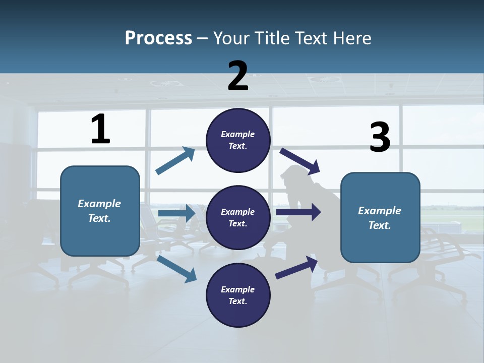 Waiting Hall PowerPoint Template