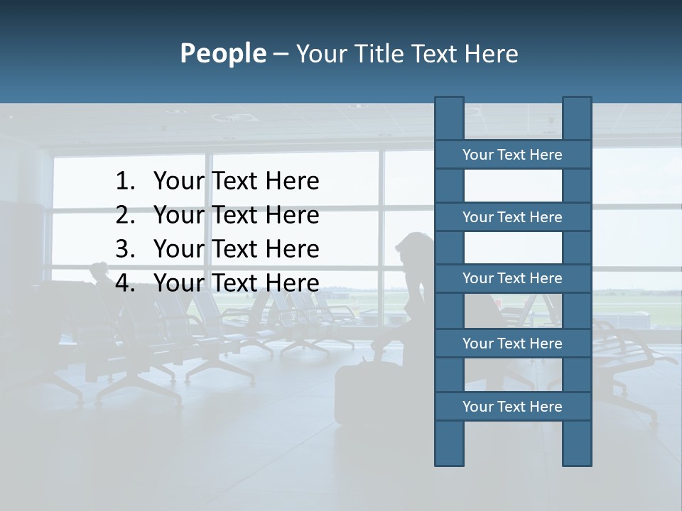 Waiting Hall PowerPoint Template