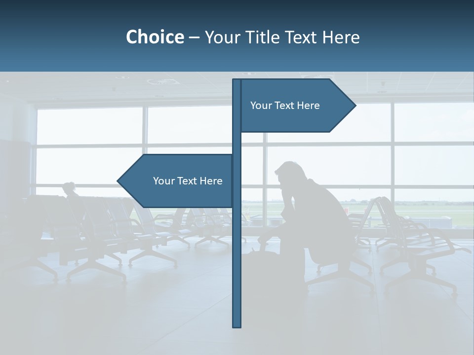 Waiting Hall PowerPoint Template