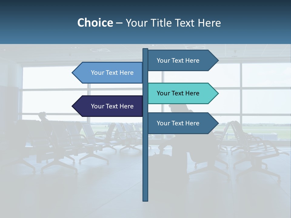 Waiting Hall PowerPoint Template
