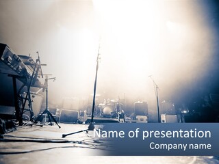 Microphone World Music Day PowerPoint Template