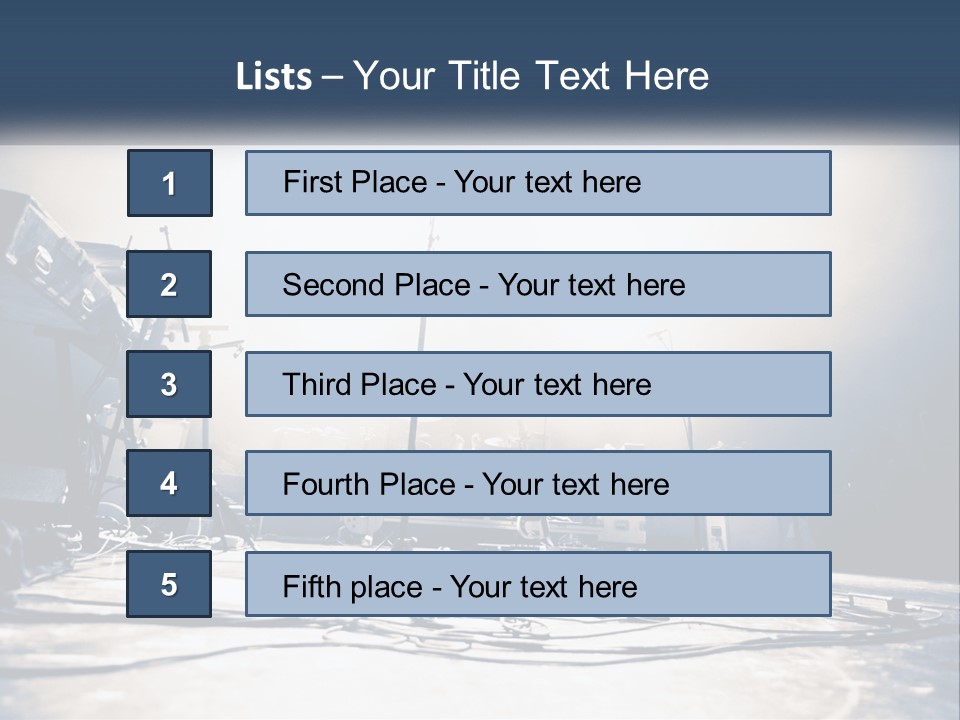 Microphone World Music Day PowerPoint Template