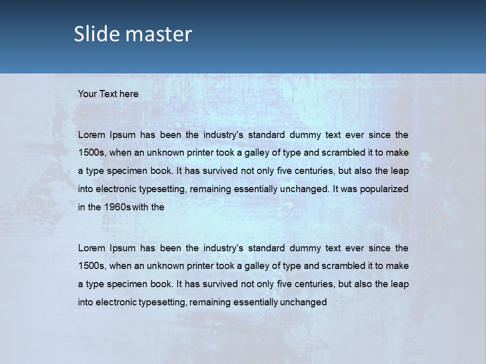 Embossed Background PowerPoint Template