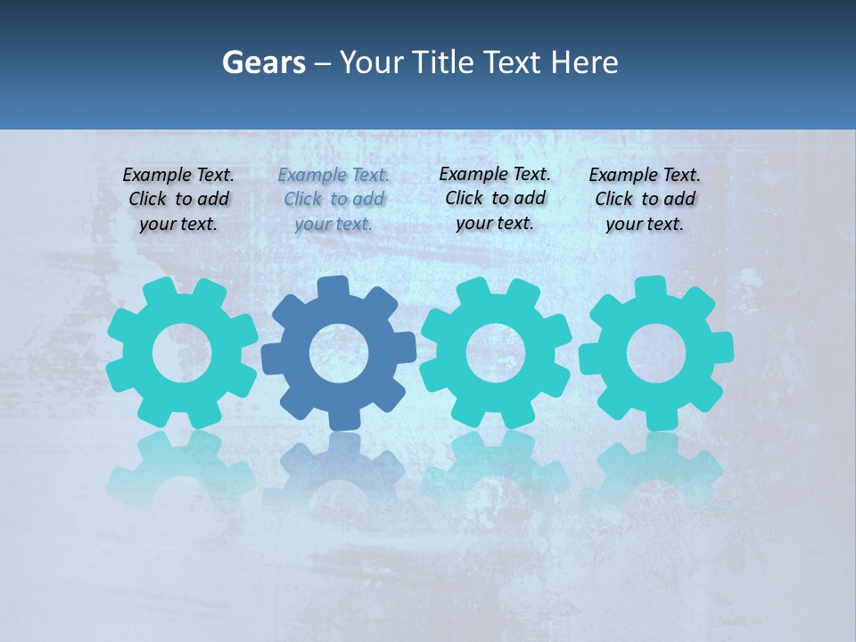 Embossed Background PowerPoint Template