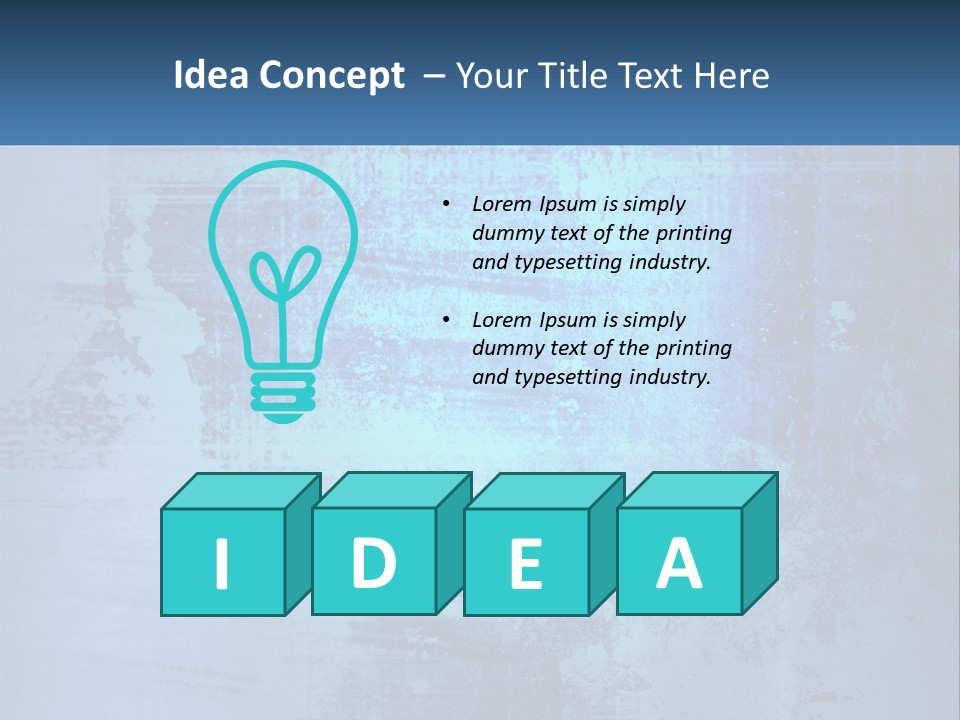 Embossed Background PowerPoint Template