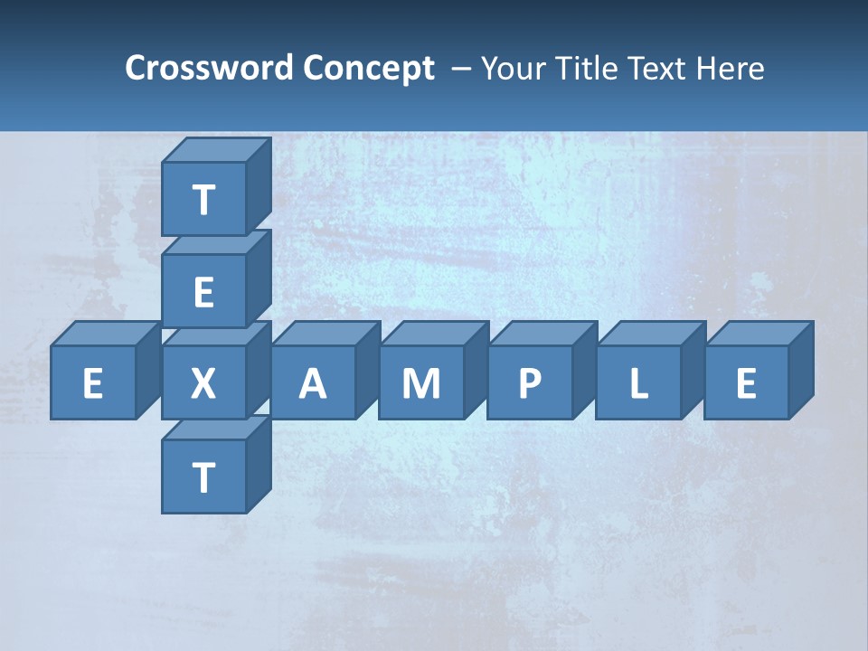 Embossed Background PowerPoint Template