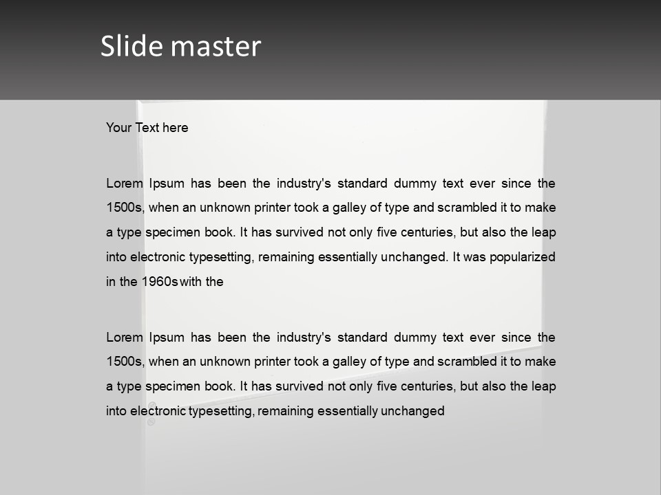 Blackboard PowerPoint Template