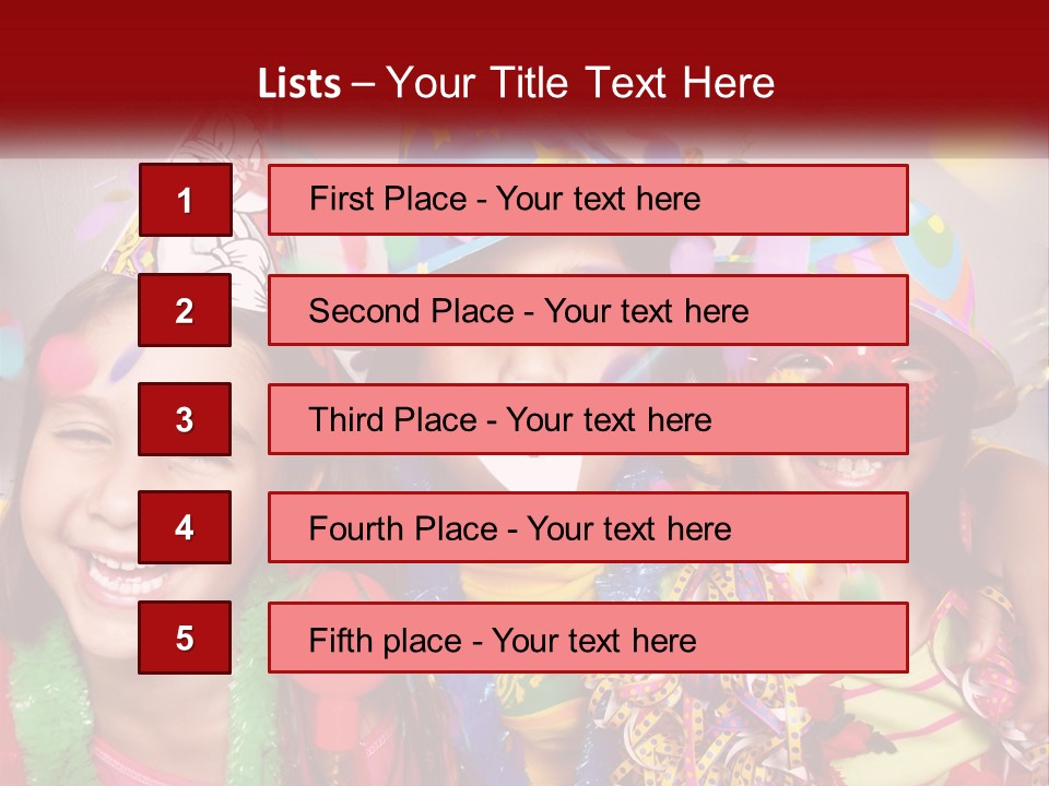 Children's Birthday PowerPoint Template