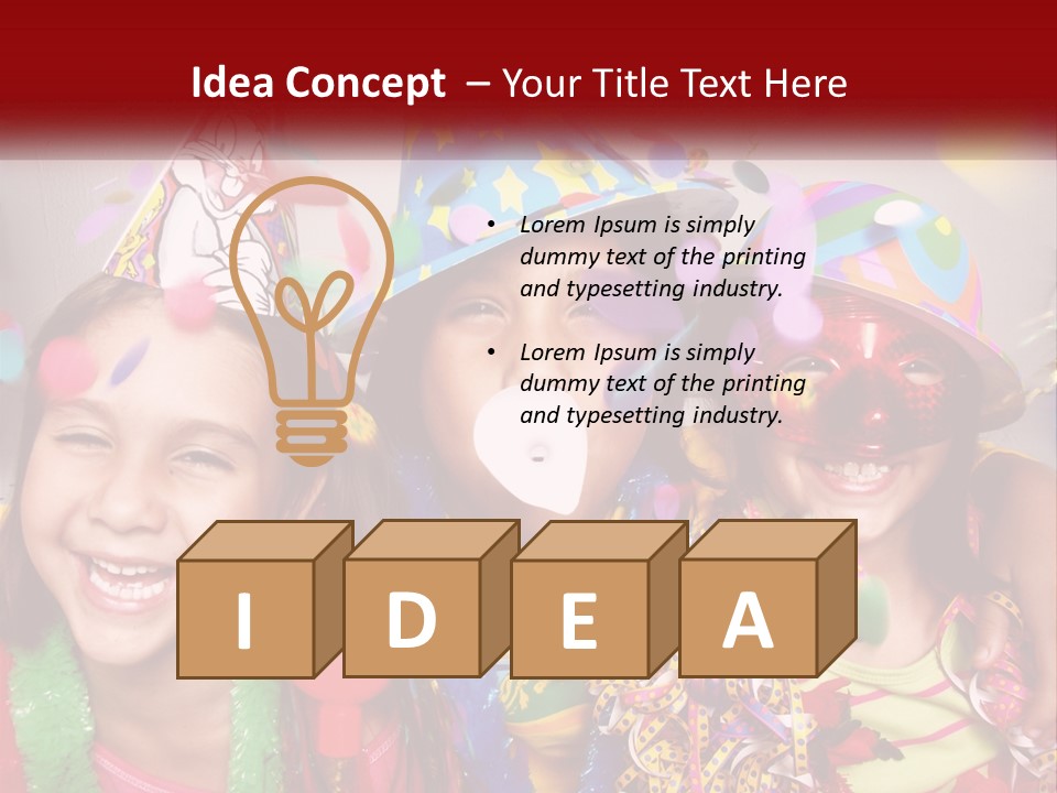 Children's Birthday PowerPoint Template