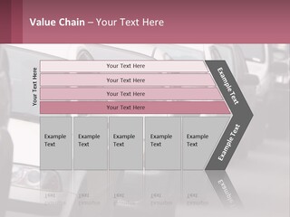 Traffic Jam From The Car PowerPoint Template