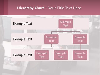 Traffic Jam From The Car PowerPoint Template