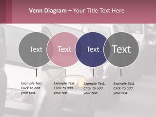 Traffic Jam From The Car PowerPoint Template