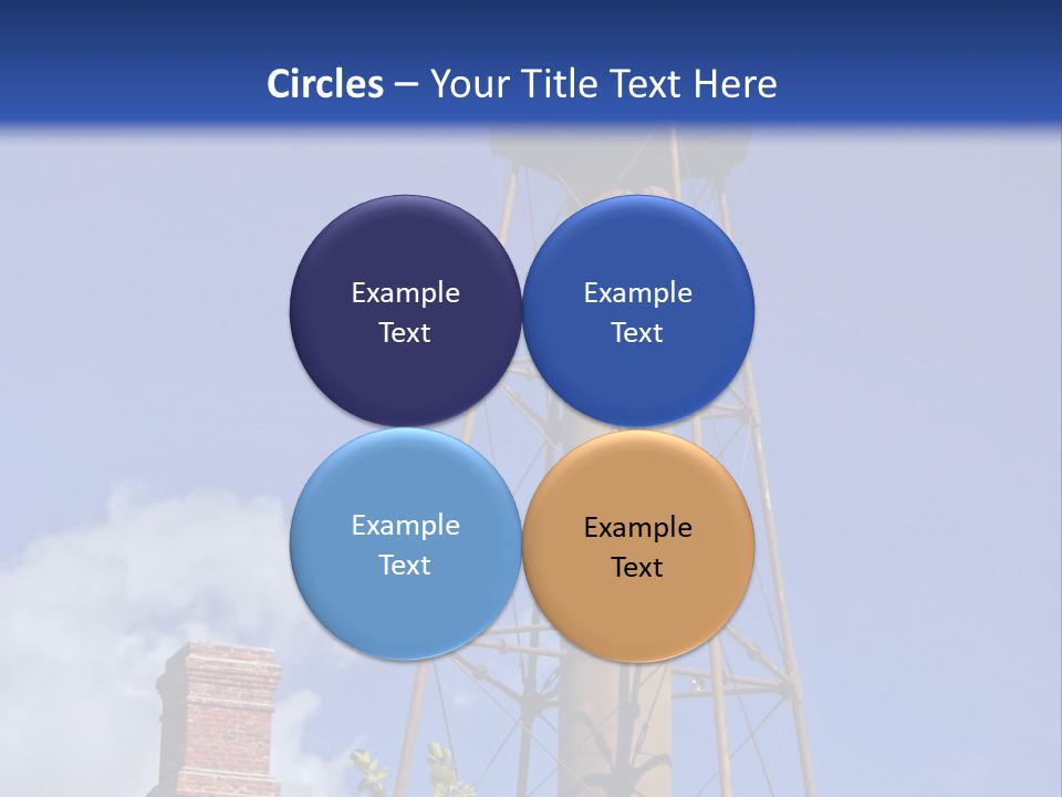 Water Tower PowerPoint Template