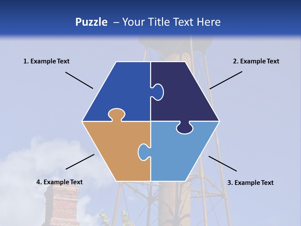 Water Tower PowerPoint Template