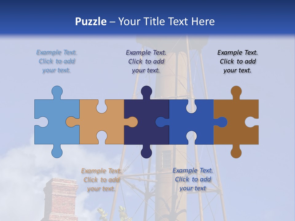 Water Tower PowerPoint Template