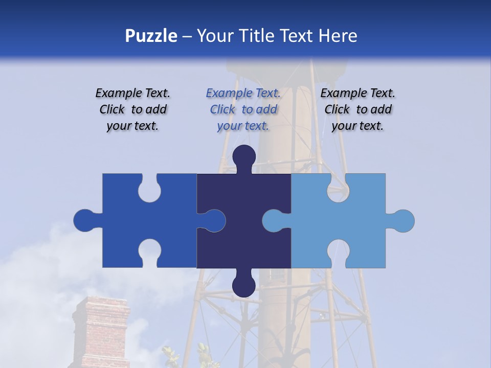 Water Tower PowerPoint Template