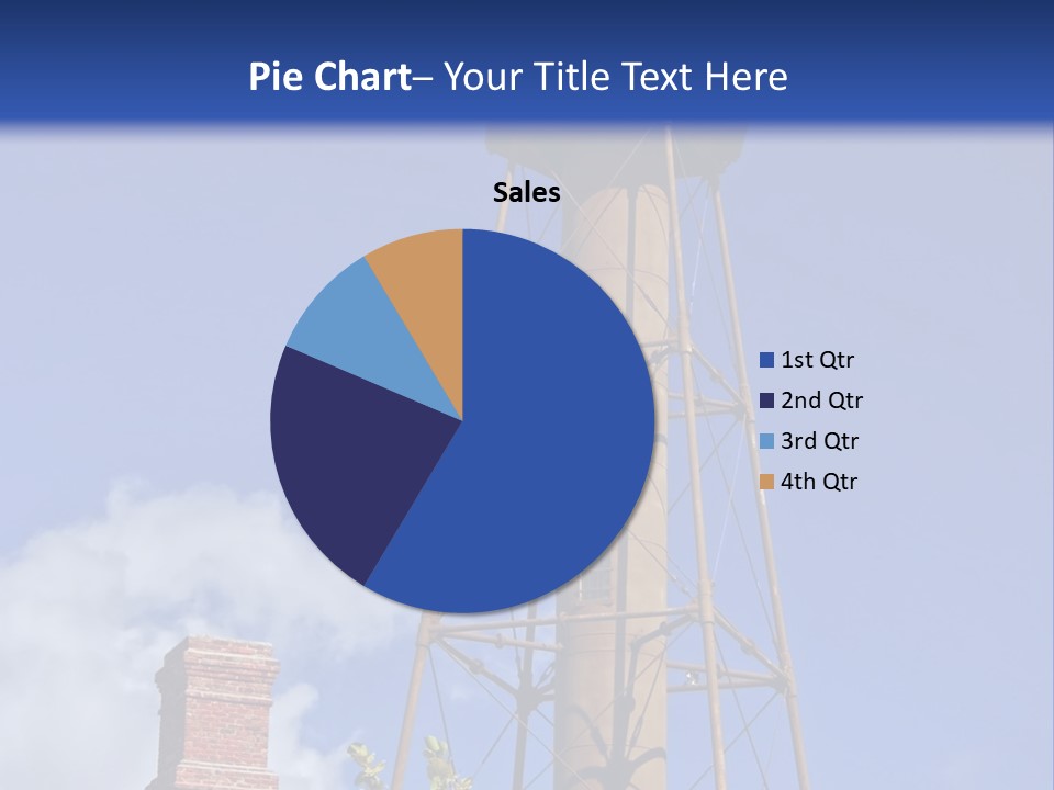 Water Tower PowerPoint Template