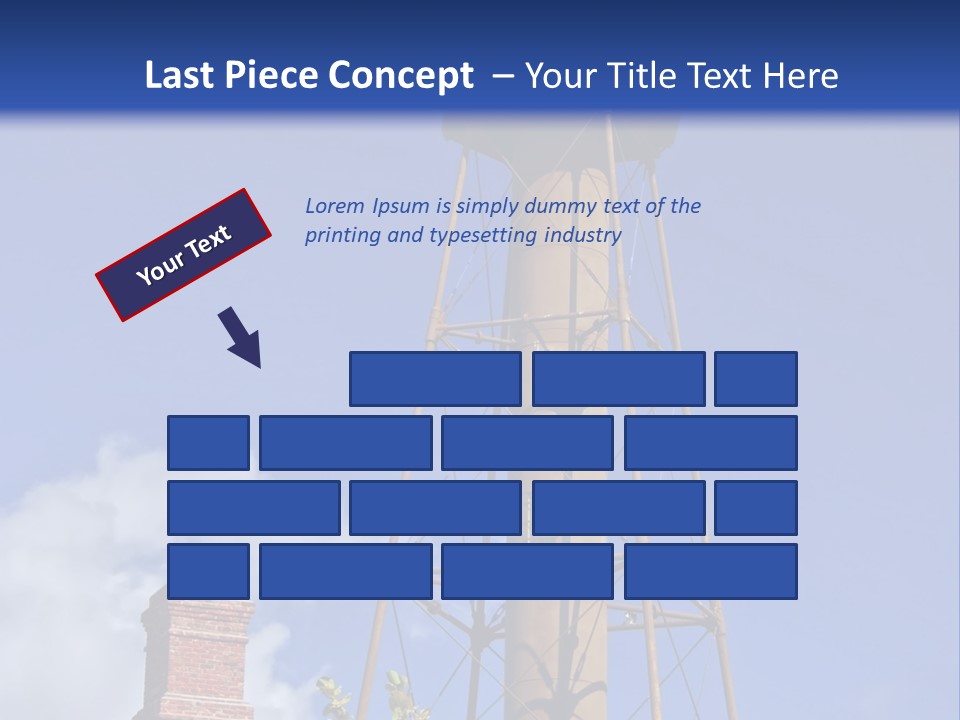Water Tower PowerPoint Template