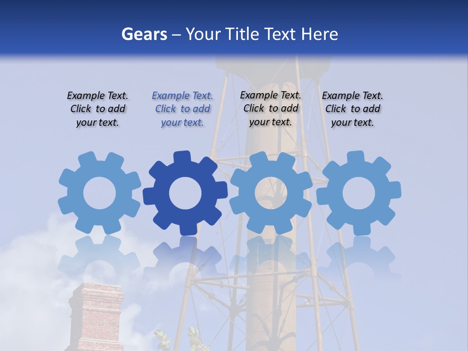 Water Tower PowerPoint Template