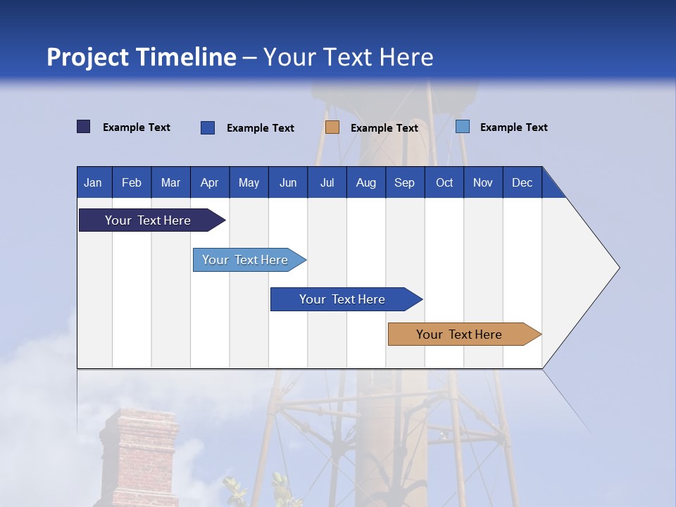 Water Tower PowerPoint Template