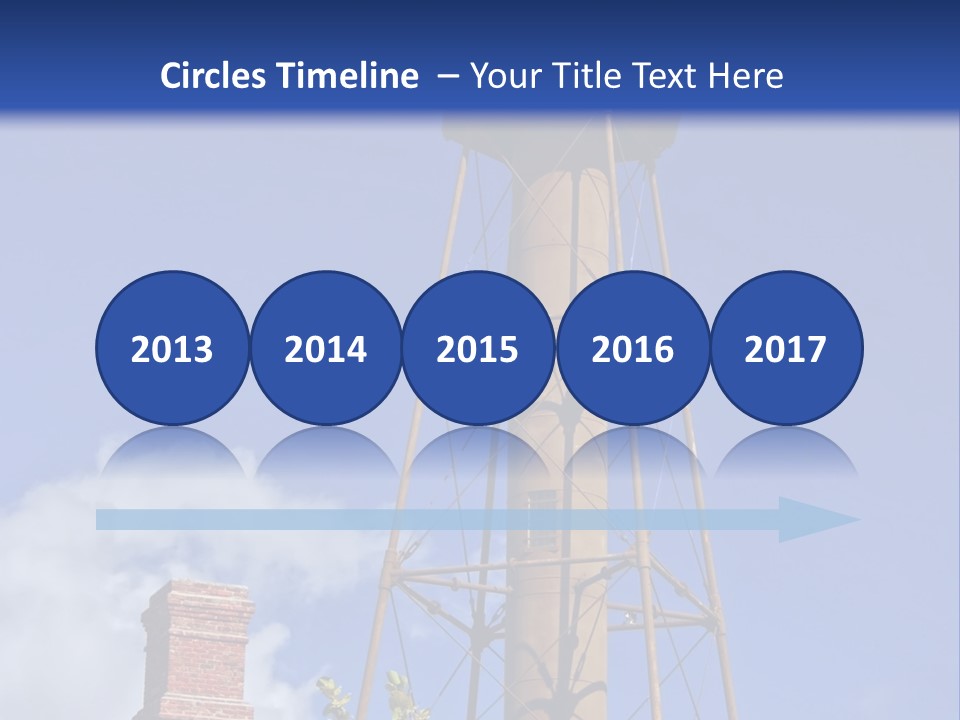 Water Tower PowerPoint Template