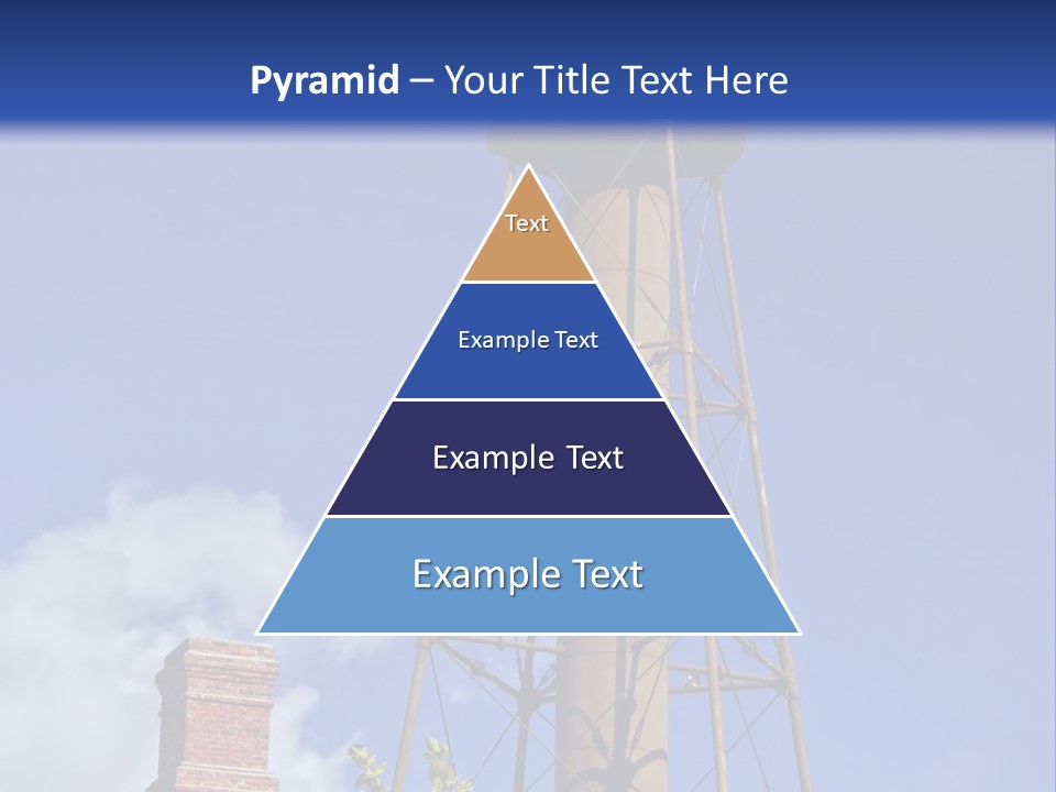 Water Tower PowerPoint Template