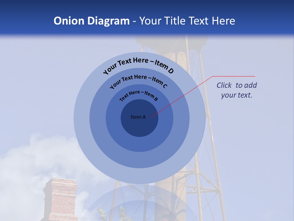 Water Tower PowerPoint Template