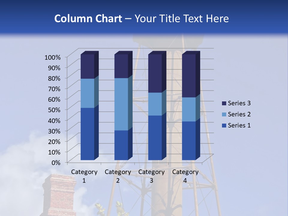 Water Tower PowerPoint Template