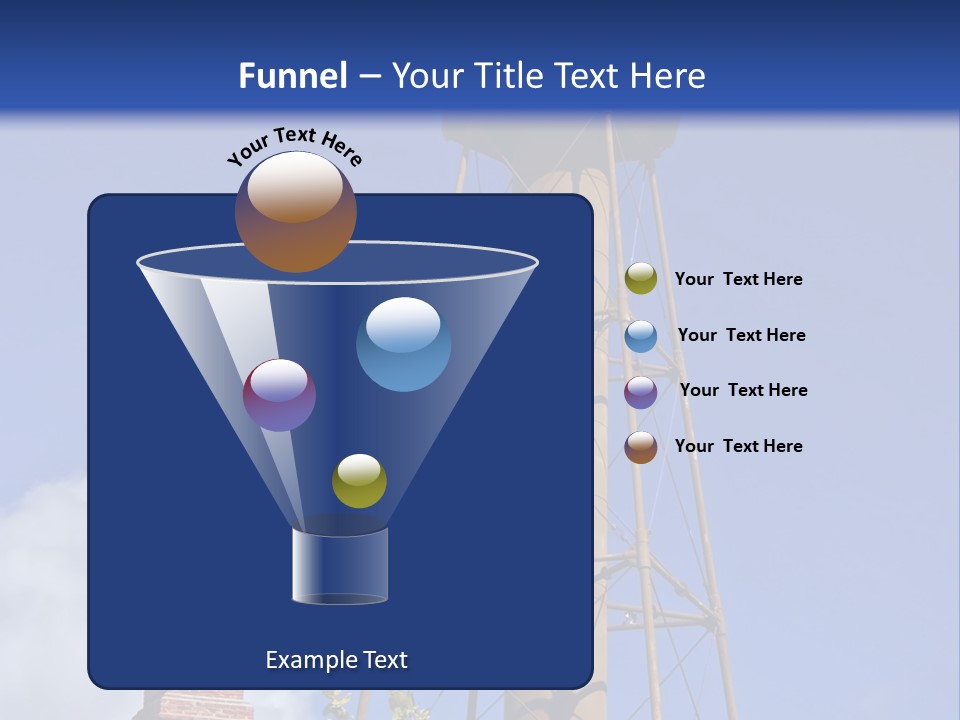 Water Tower PowerPoint Template