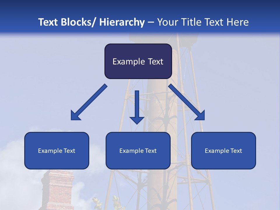 Water Tower PowerPoint Template