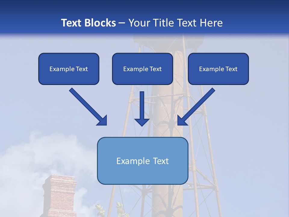 Water Tower PowerPoint Template