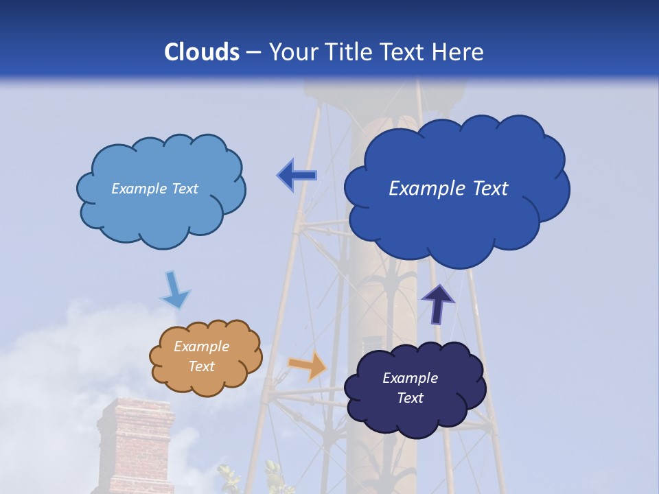 Water Tower PowerPoint Template