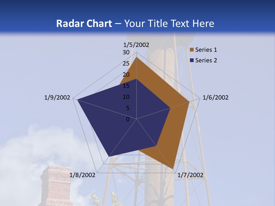 Water Tower PowerPoint Template