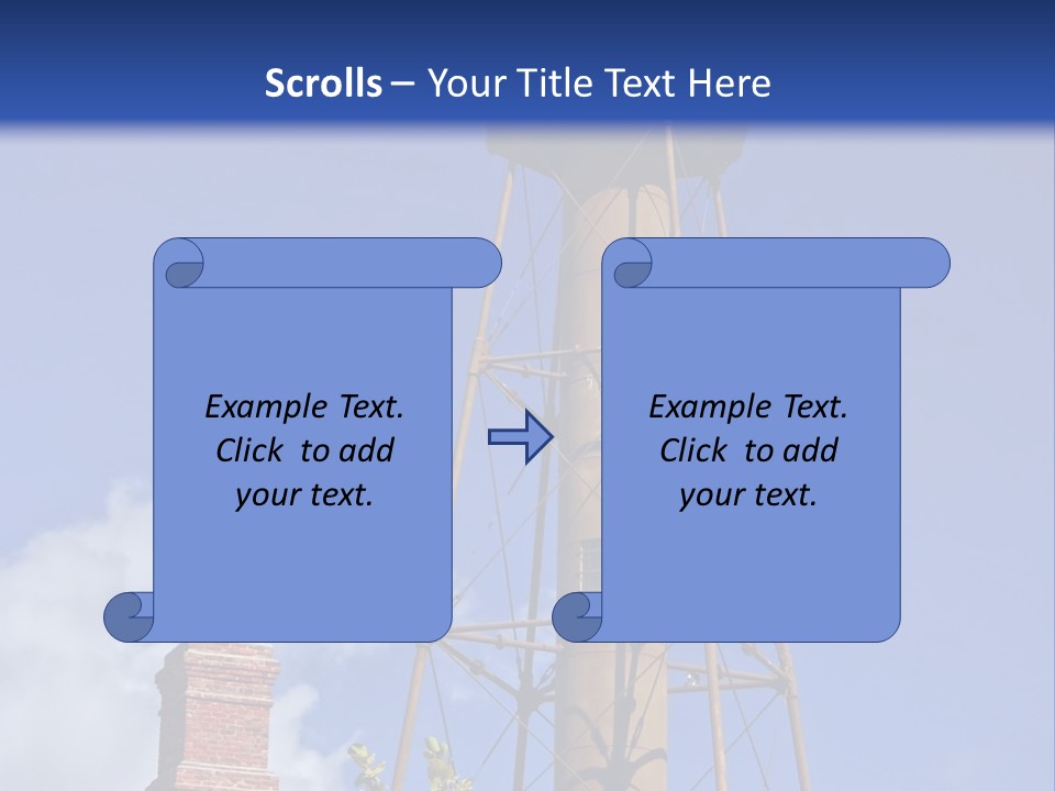 Water Tower PowerPoint Template