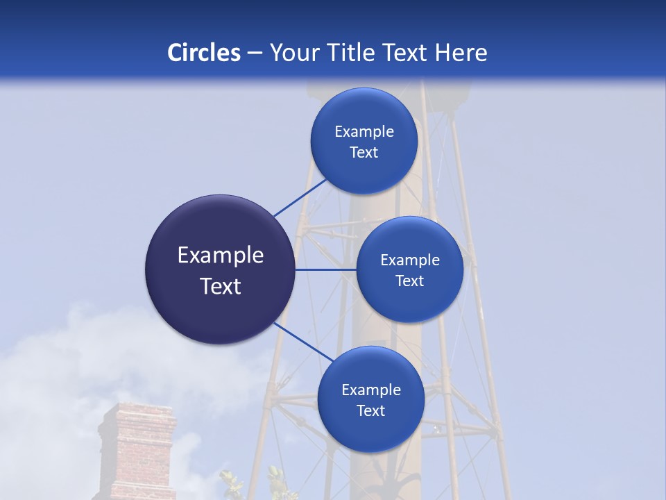 Water Tower PowerPoint Template