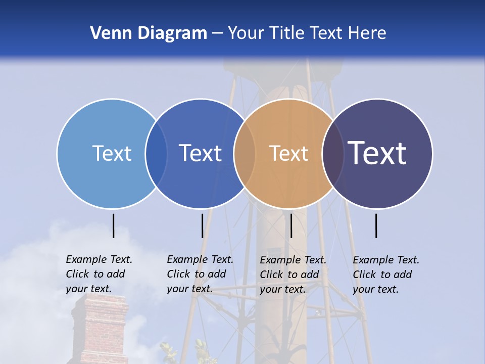 Water Tower PowerPoint Template