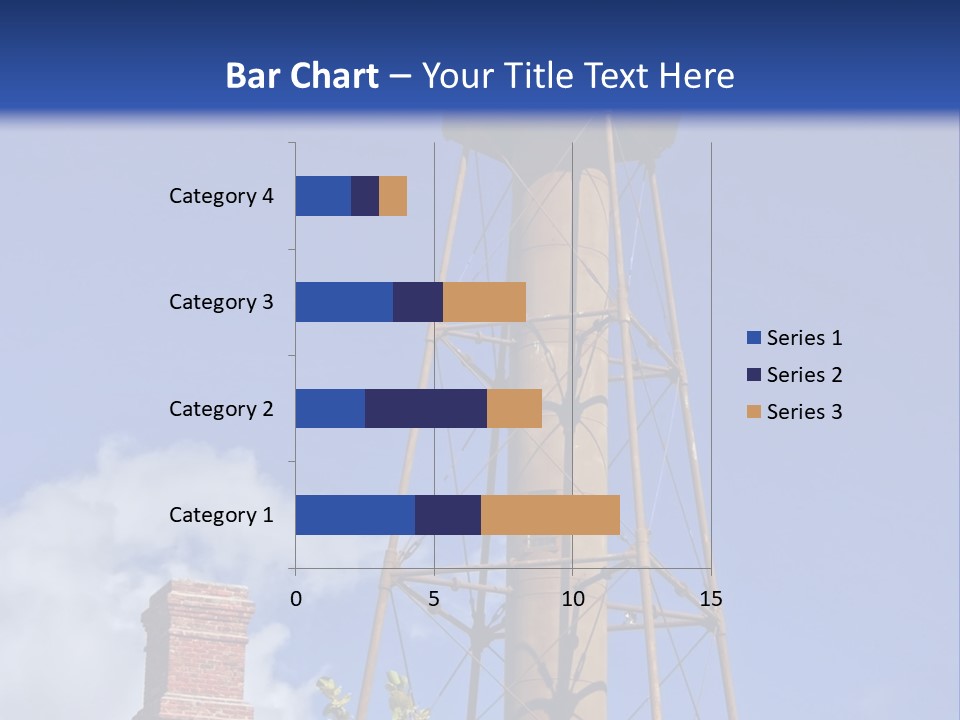 Water Tower PowerPoint Template