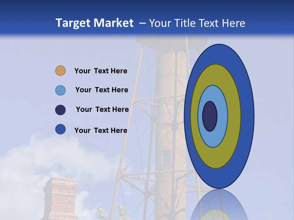 Water Tower PowerPoint Template
