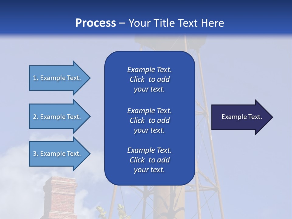 Water Tower PowerPoint Template