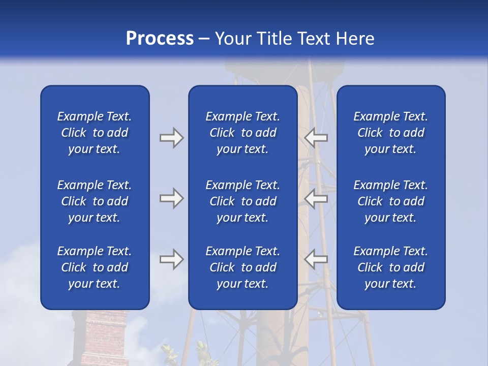 Water Tower PowerPoint Template