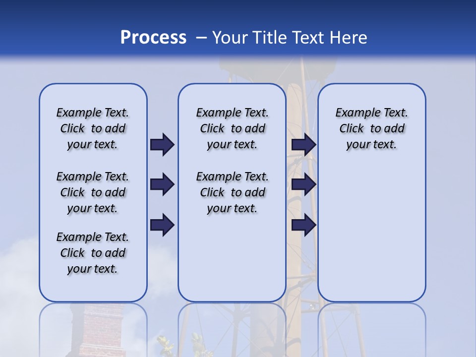 Water Tower PowerPoint Template