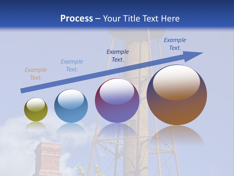 Water Tower PowerPoint Template