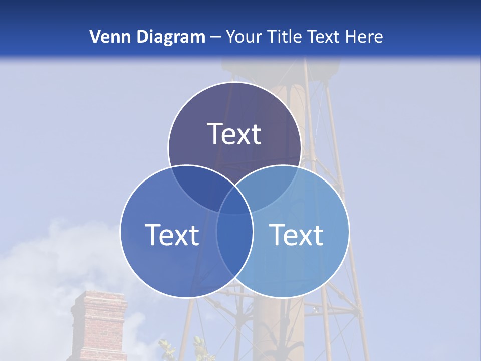 Water Tower PowerPoint Template