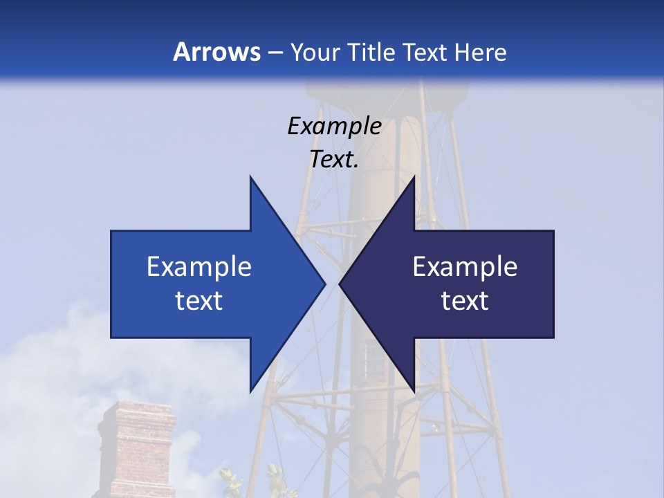 Water Tower PowerPoint Template