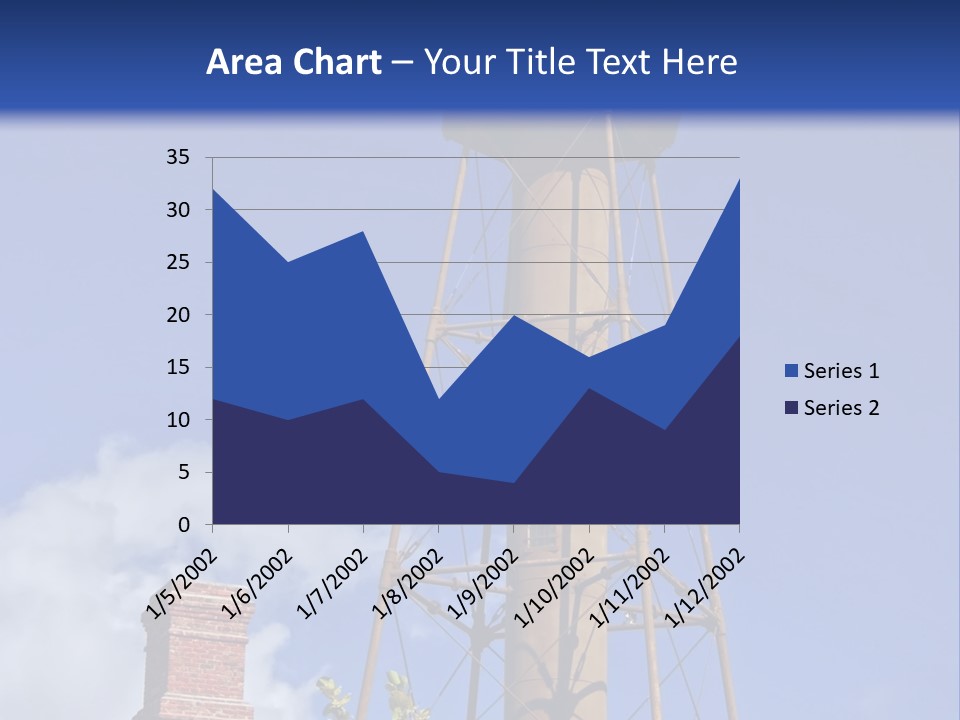 Water Tower PowerPoint Template